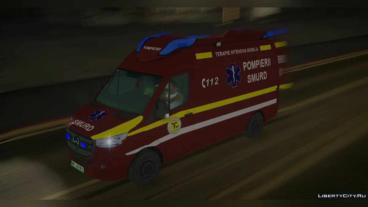 2020 Mercedes-Benz Sprinter terapia intensiva / GTA San Andreas