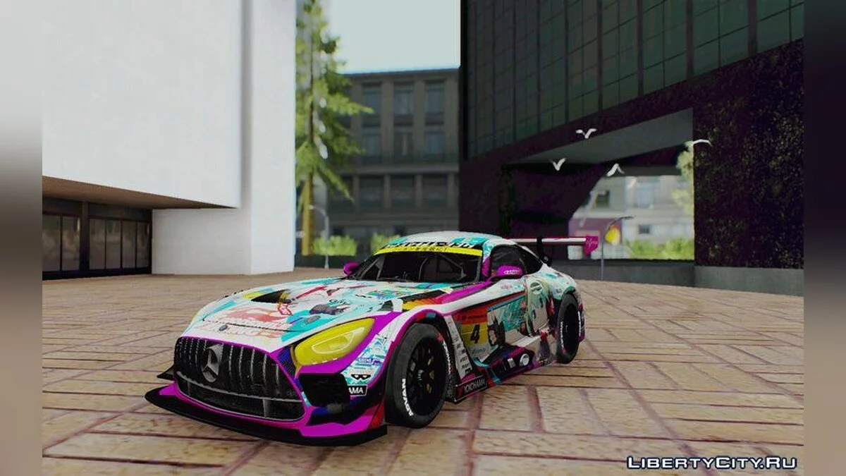 Mercedes Benz AMG GT3 Evo Goodsmile Racing 2020 / GTA San Andreas