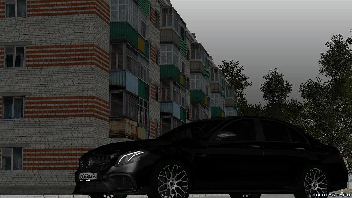 Mercedes-Benz E63s Brabus 700 / GTA San Andreas