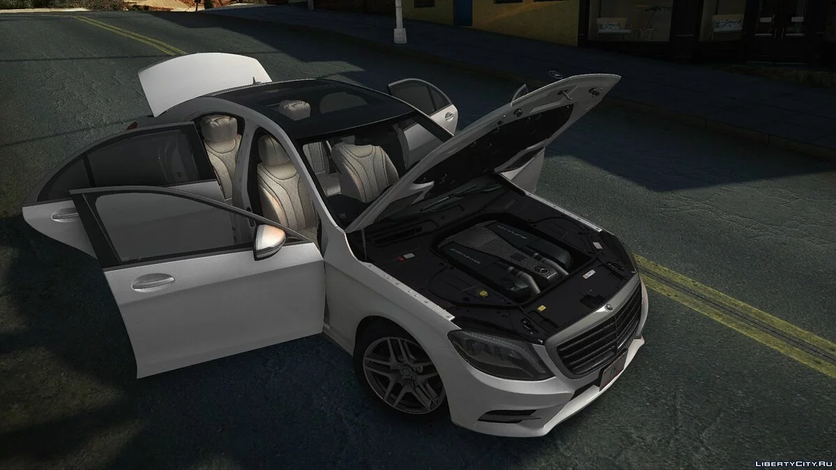 Mercedes-Benz S500 Paket Amg W222 2014 / GTA San Andreas