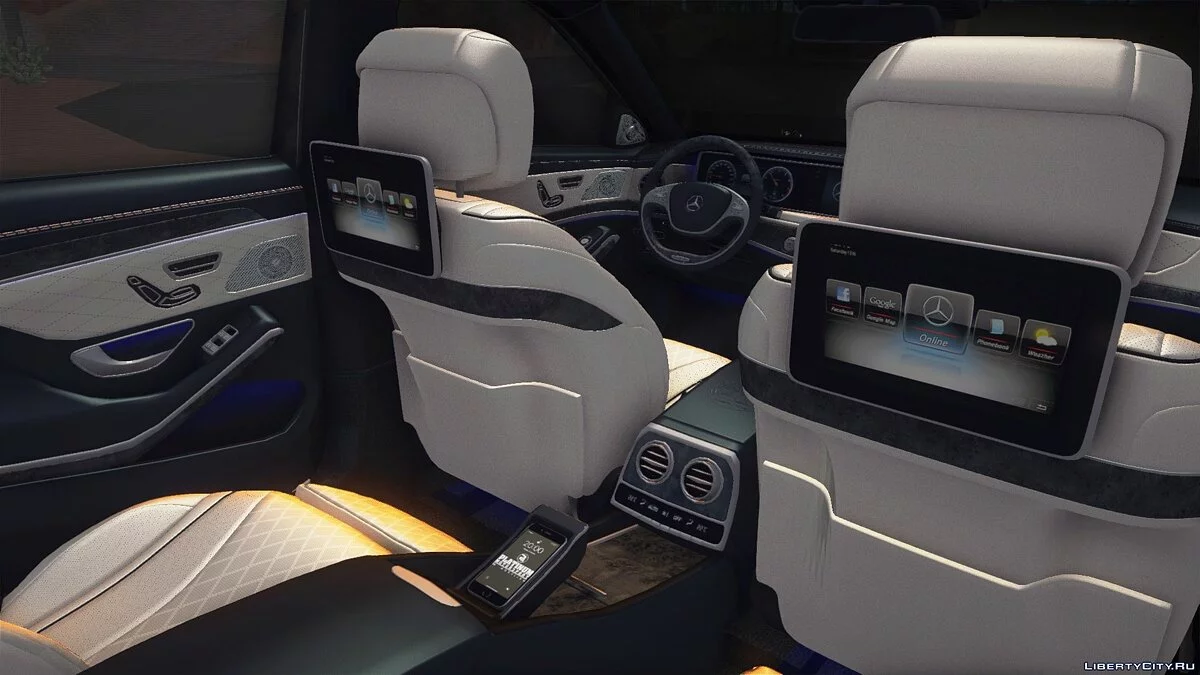 Mercedes-Benz S500 Paket Amg W222 2014 / GTA San Andreas