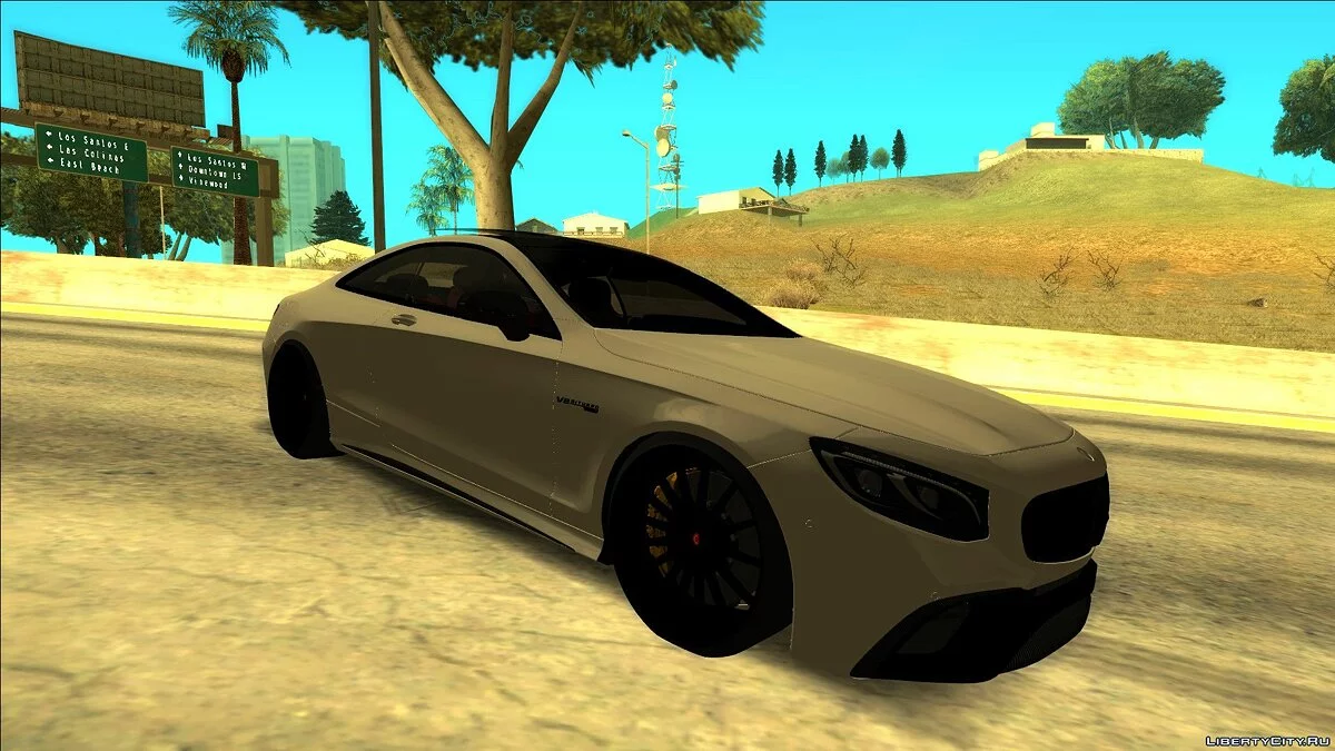 Mercedes-Benz S63 AMG Noir / GTA San Andreas