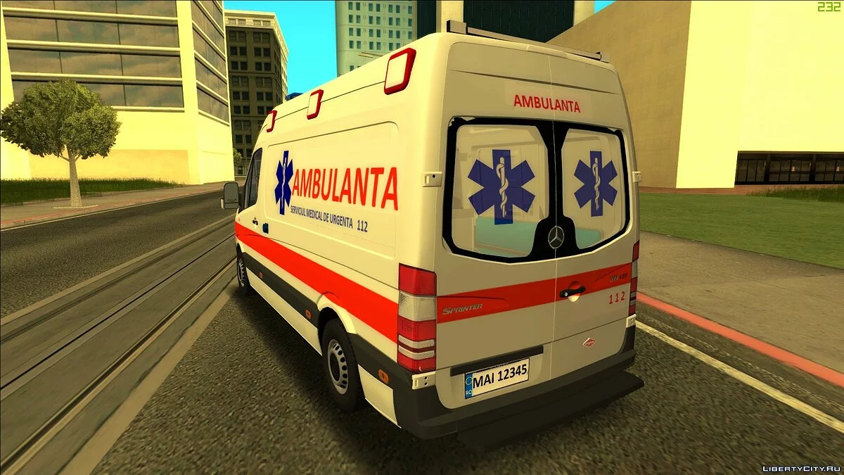 梅赛德斯·斯宾特救护车 / GTA San Andreas