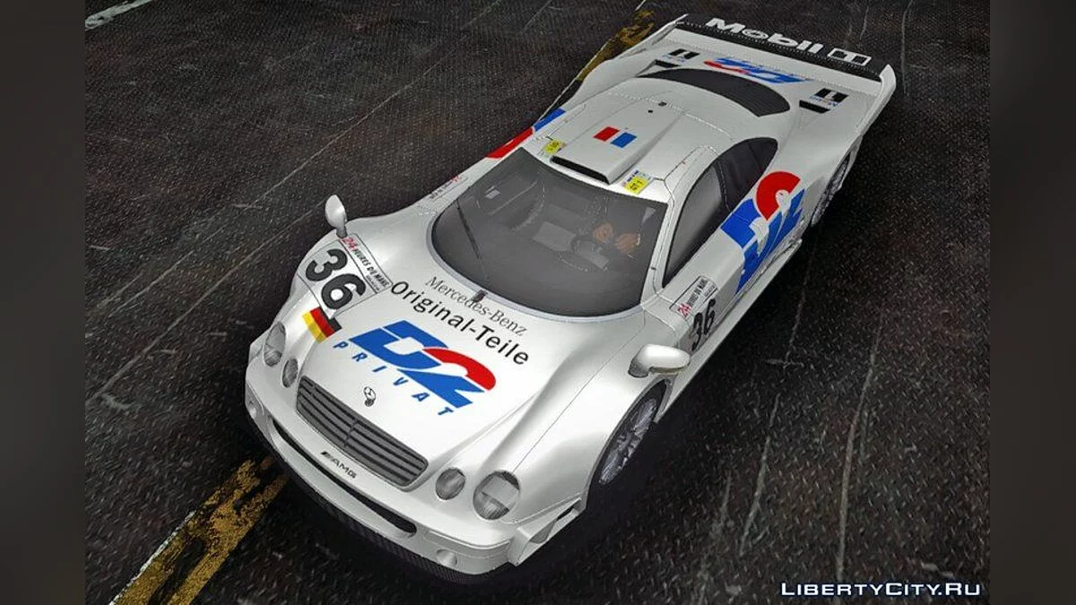 1998 مرسيدس بنز CLK GTR (C208) / جي تي إيه سان أندرياس