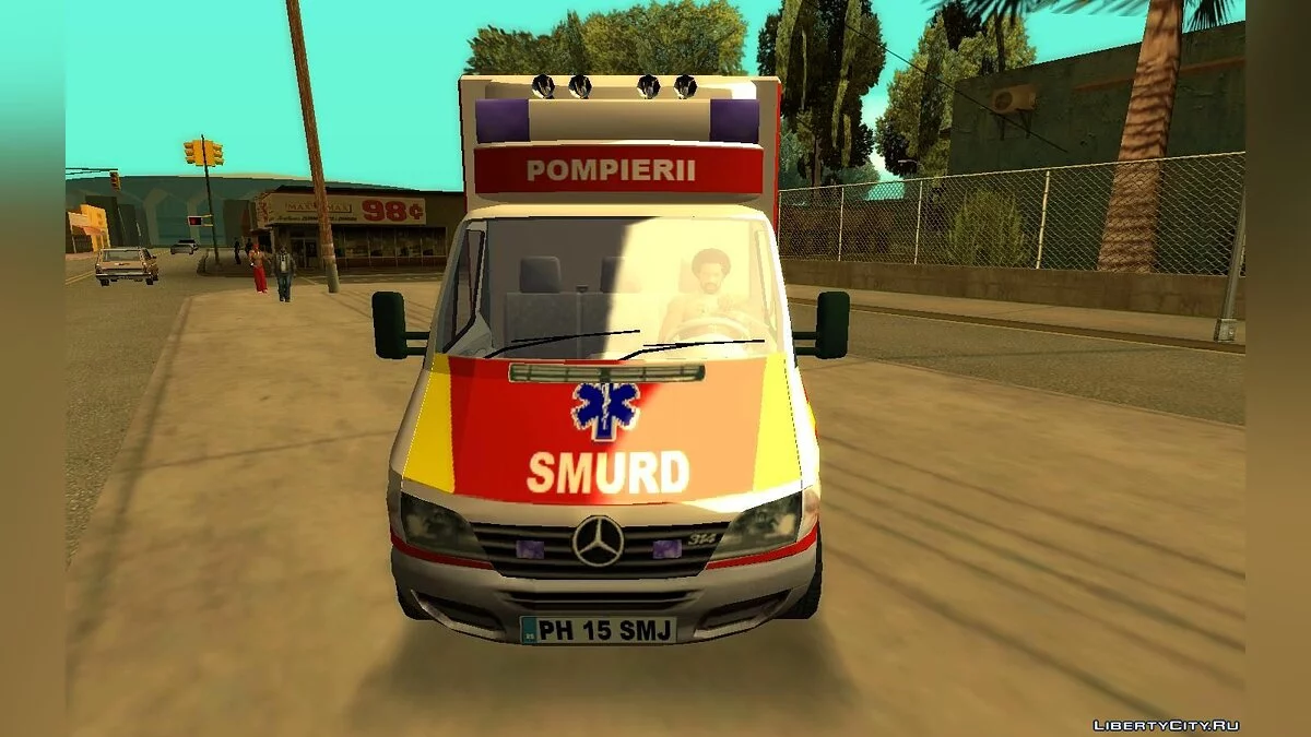 Mercedes Sprinter SMURD / GTA San Andreas