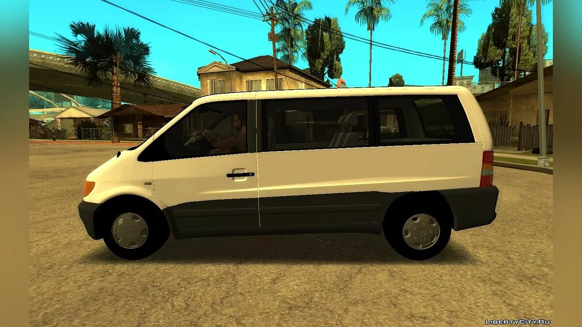 1998 Mercedes-Benz Vito (Working Van Edition) / GTA San Andreas