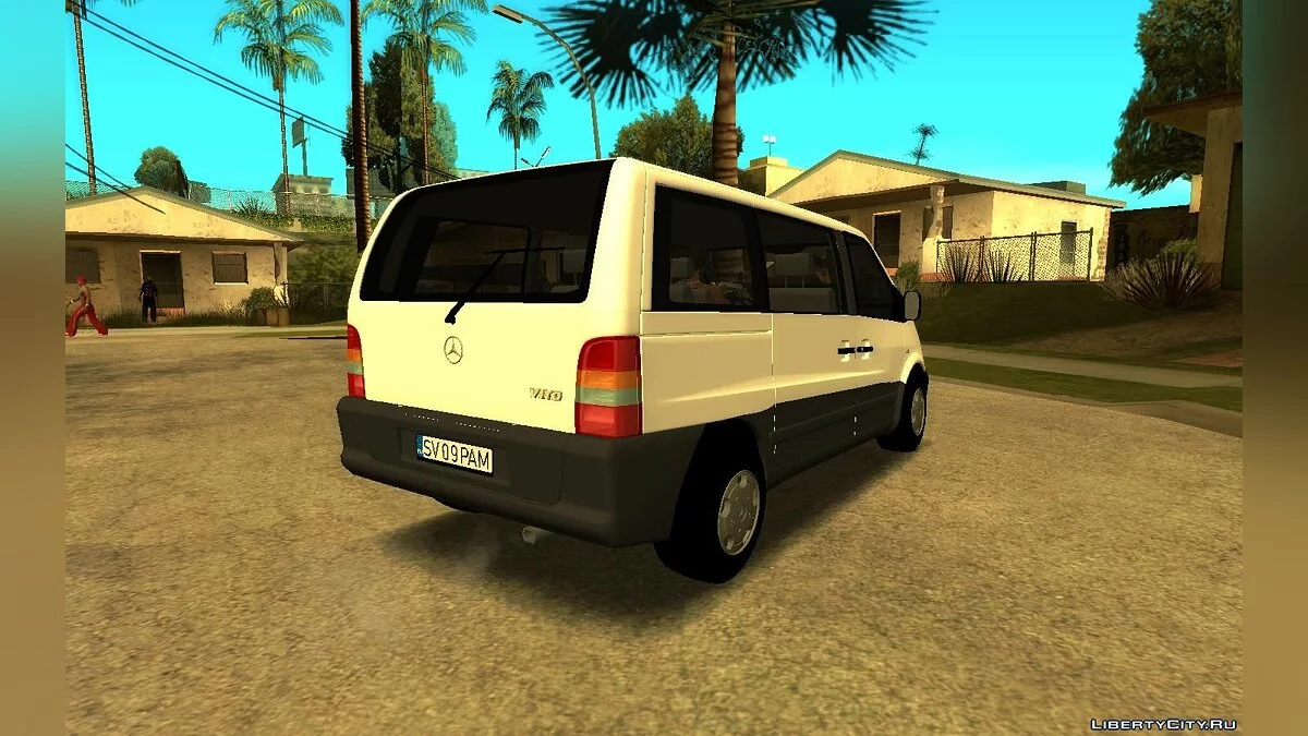 1998 Mercedes-Benz Vito (Working Van Edition) / GTA San Andreas