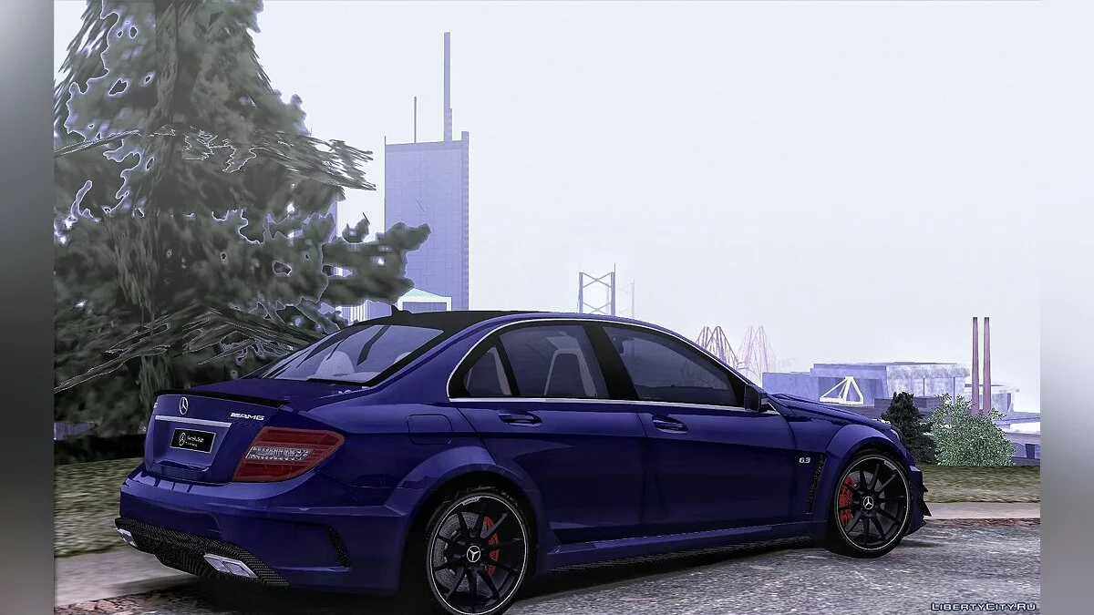 مرسيدس-بنز C63 AMG بلاك سيريز / جي تي إيه سان أندرياس