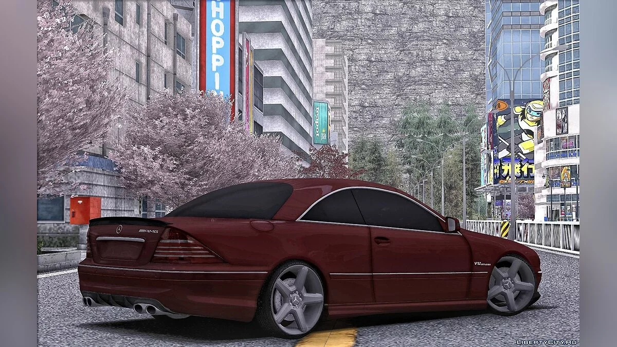 Mercedes-Benz CL63 AMG / GTA San Andreas