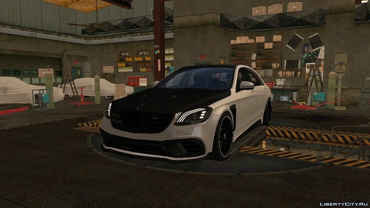 Mercedes-Benz S63 AMG 4matic+ with modifications / GTA San Andreas