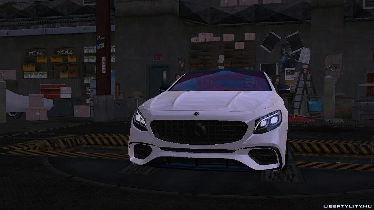 Mercedes-Benz S63 Coupe com Modificações / GTA San Andreas