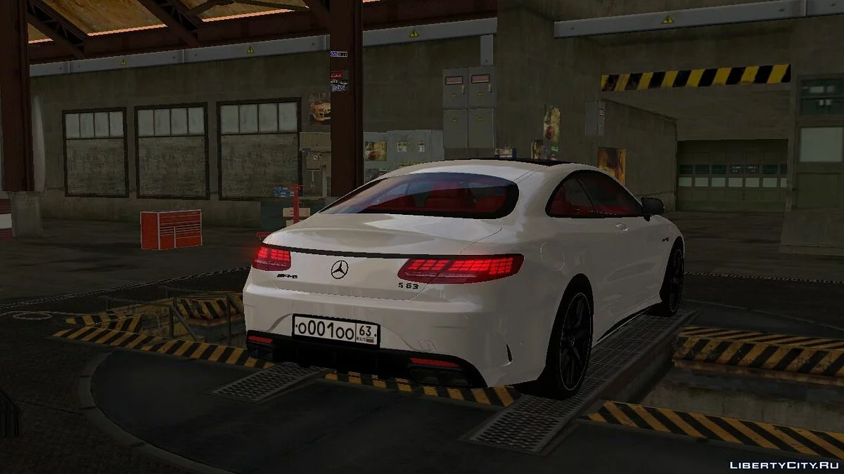 Mercedes-Benz S63 Coupe com Modificações / GTA San Andreas