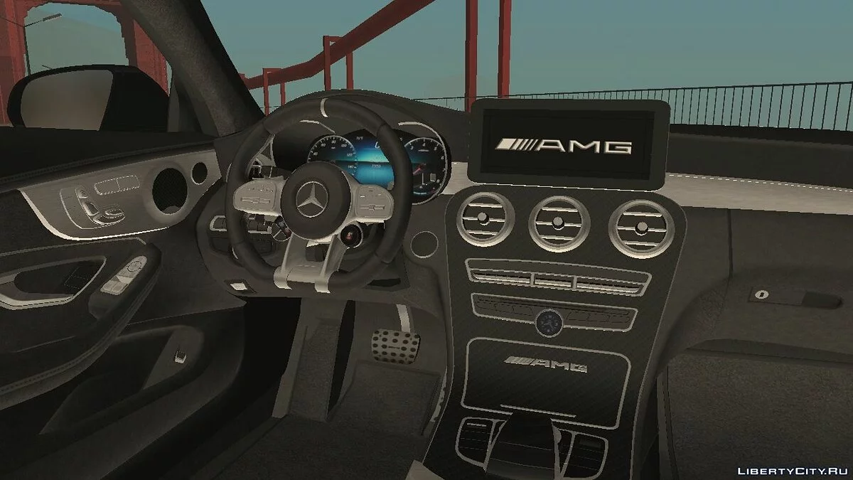 Mercedes - Benz C63s AMG con tuning / GTA San Andreas