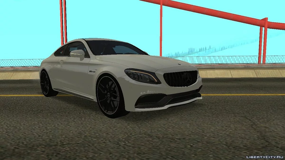 Mercedes - Benz C63s AMG con tuning / GTA San Andreas