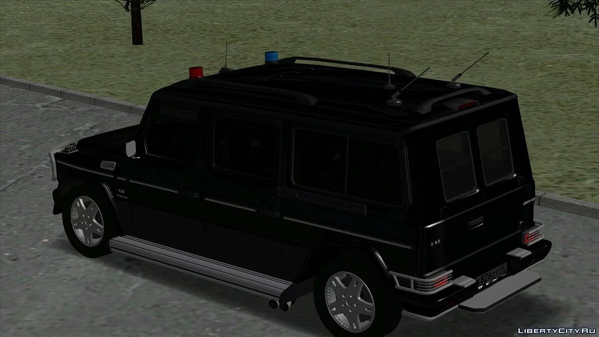 Mercedes-Benz G55 AMG XXL "ФСО" / GTA San Andreas