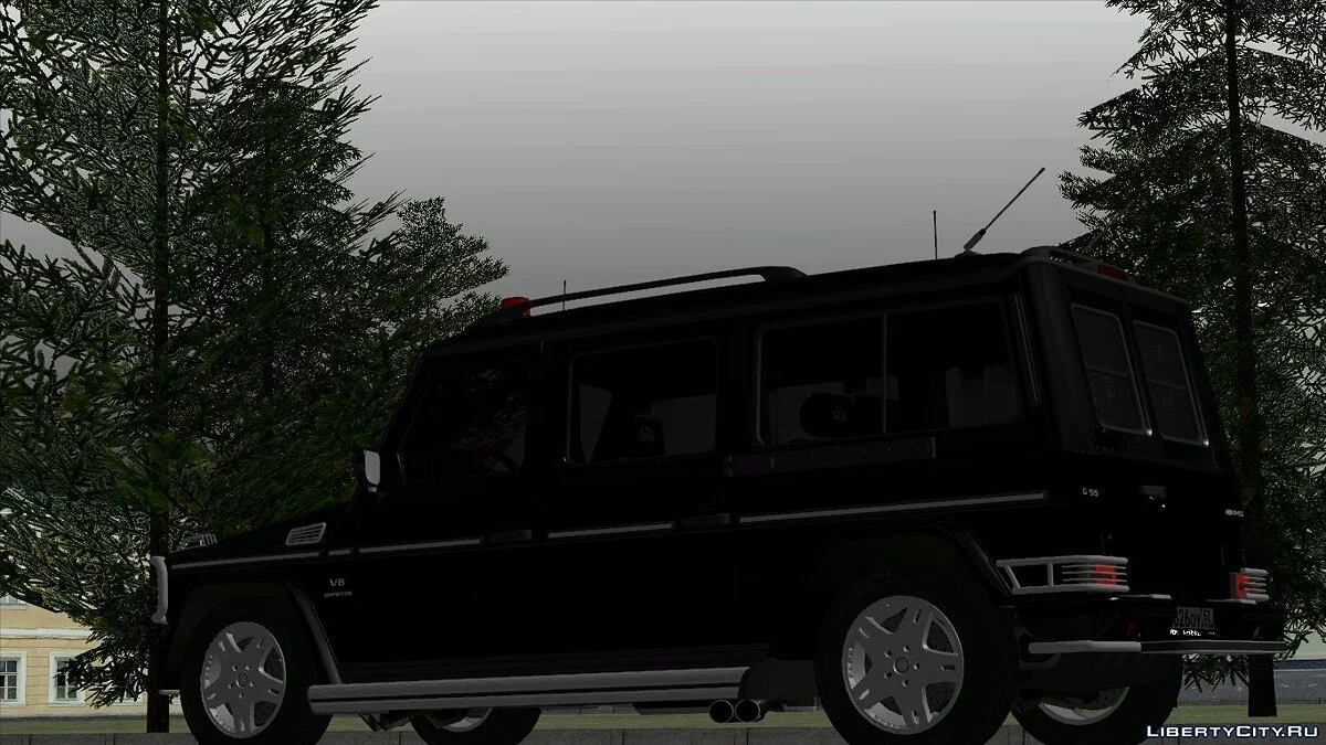 Mercedes-Benz G55 AMG XXL "ФСО" / GTA San Andreas
