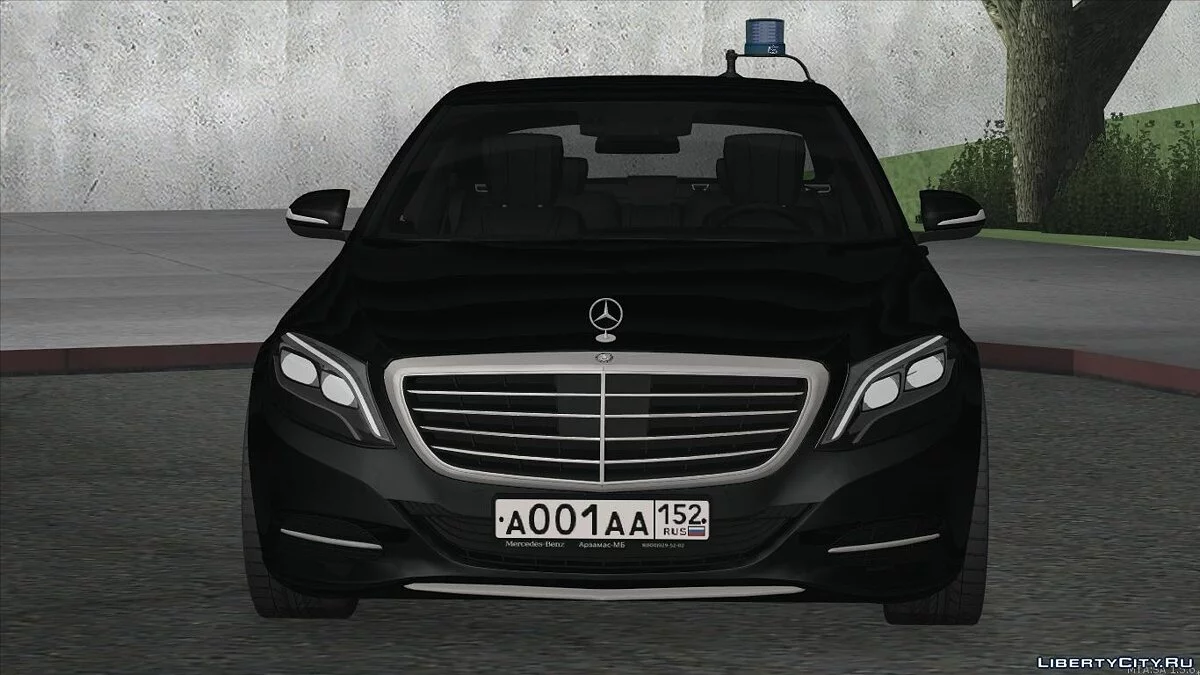 مرسيدس-بنز S500 W222 محافظ منطقة نيجني نوفغورود / جي تي إيه سان أندرياس