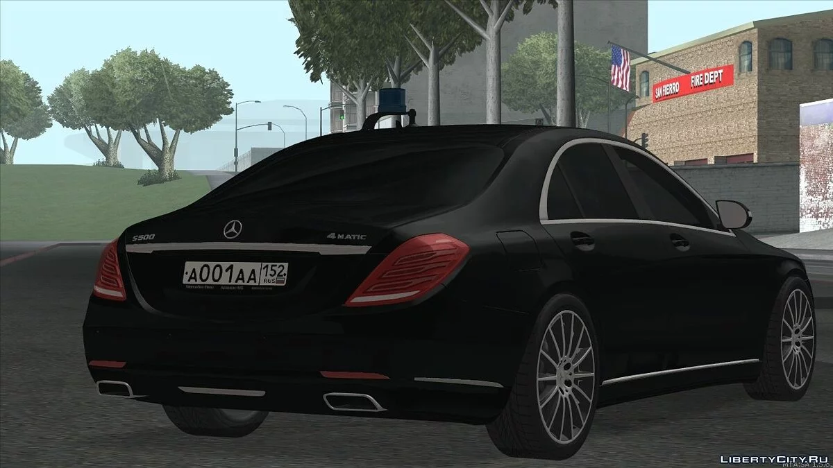 مرسيدس-بنز S500 W222 محافظ منطقة نيجني نوفغورود / جي تي إيه سان أندرياس
