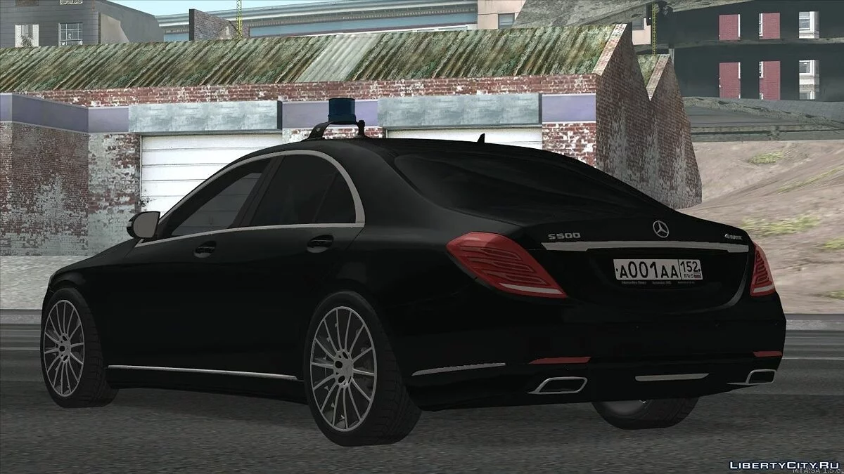 مرسيدس-بنز S500 W222 محافظ منطقة نيجني نوفغورود / جي تي إيه سان أندرياس