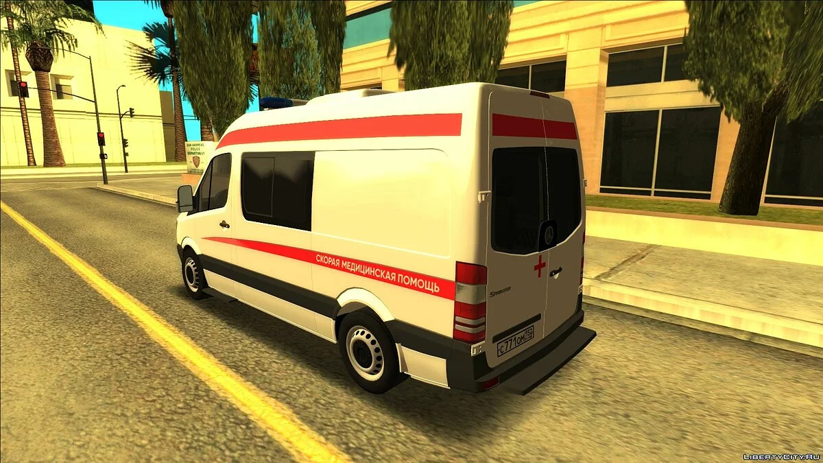 Mercedes-Benz Sprinter 311CDI (швидка мед. допомога) / GTA San Andreas