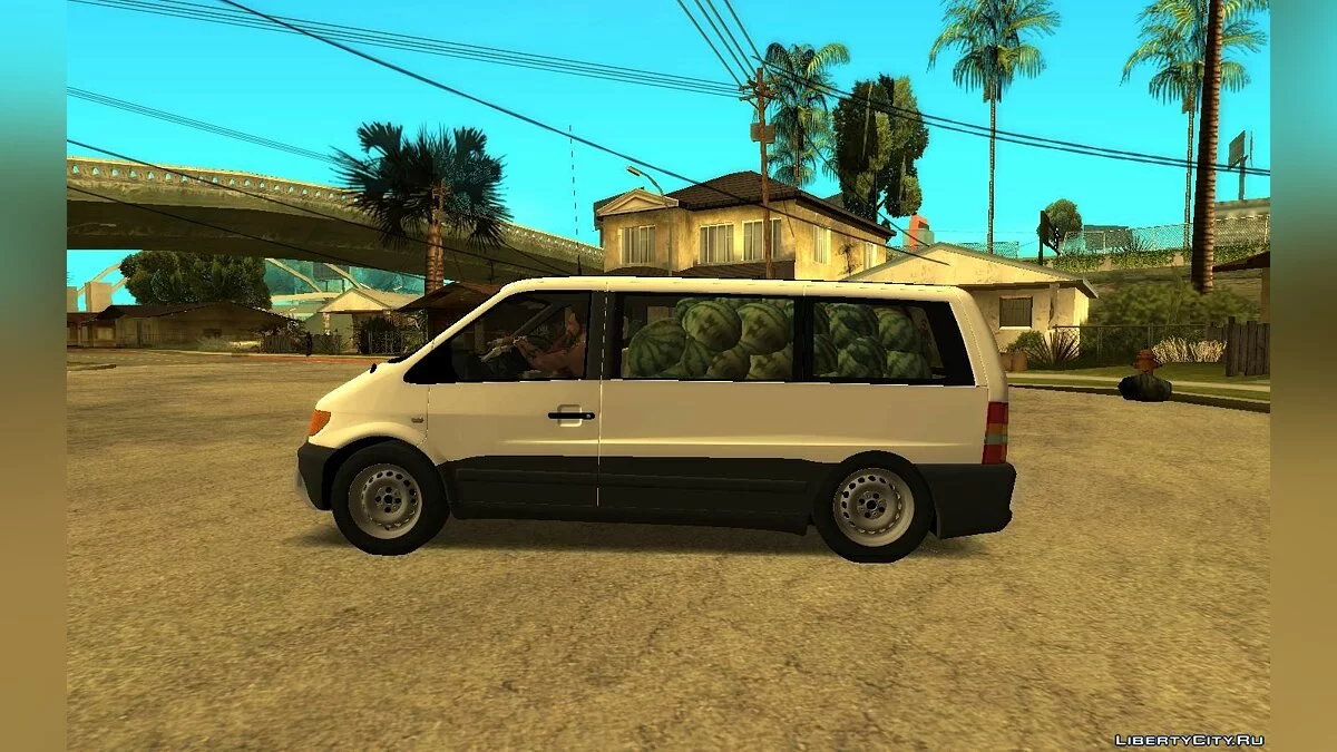 Mercedes Vito para Bulgaria / GTA San Andreas