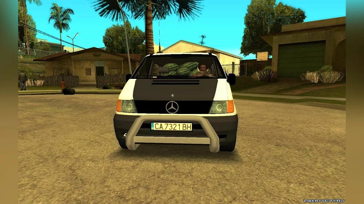 Mercedes Vito para Bulgaria / GTA San Andreas