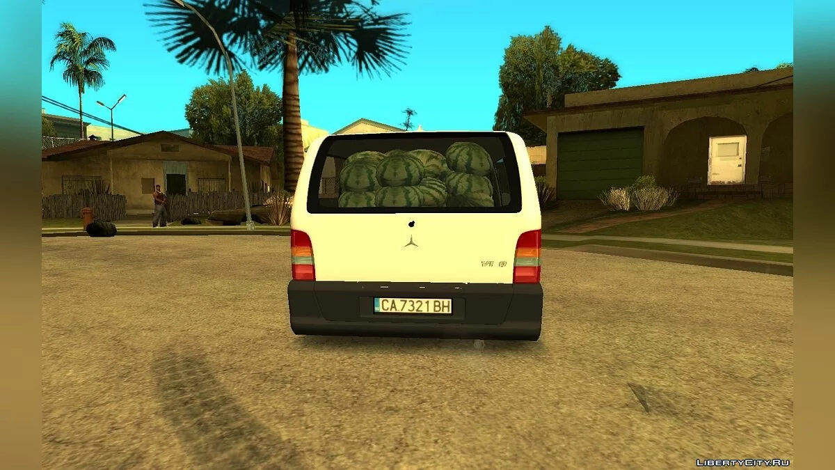 Mercedes Vito para Bulgaria / GTA San Andreas