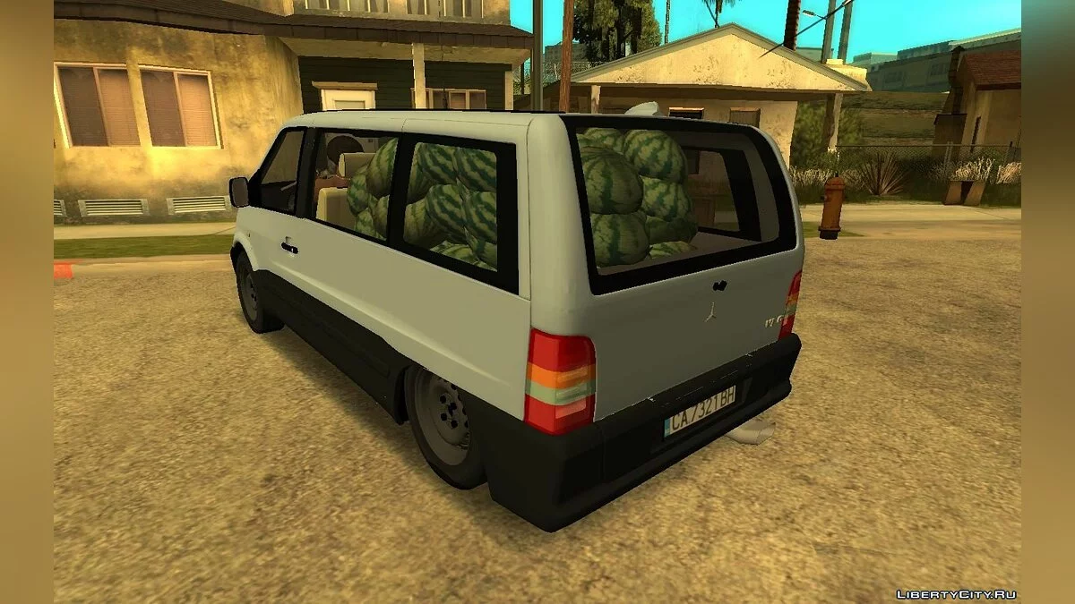 Mercedes Vito with lebenitza for Bulgaria V2 / GTA San Andreas