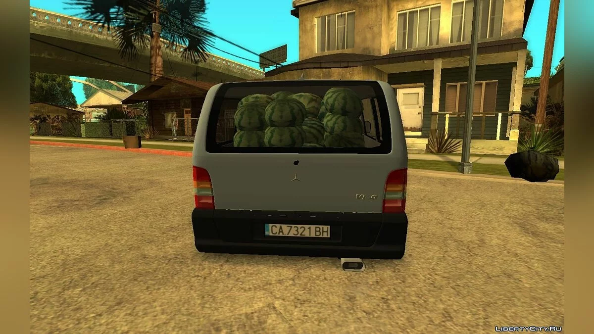 Mercedes Vito with lebenitza for Bulgaria V2 / GTA San Andreas
