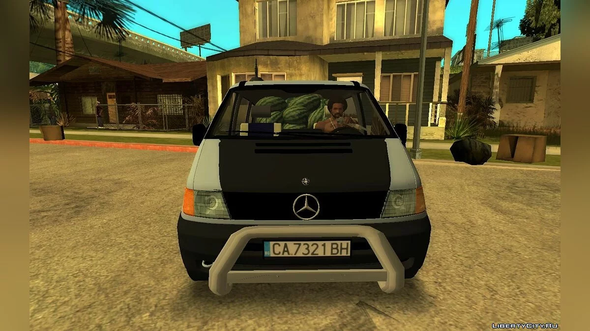 Mercedes Vito with lebenitza for Bulgaria V2 / GTA San Andreas