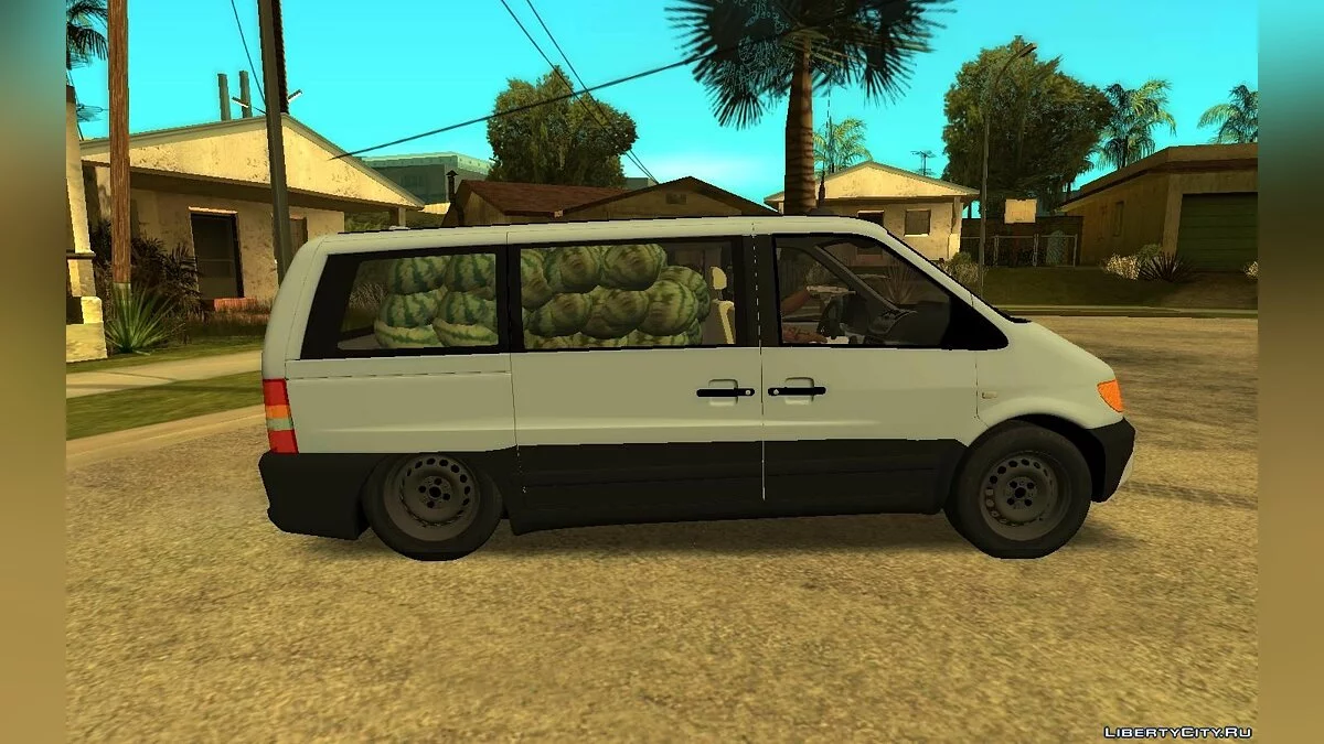 Mercedes Vito with lebenitza for Bulgaria V2 / GTA San Andreas