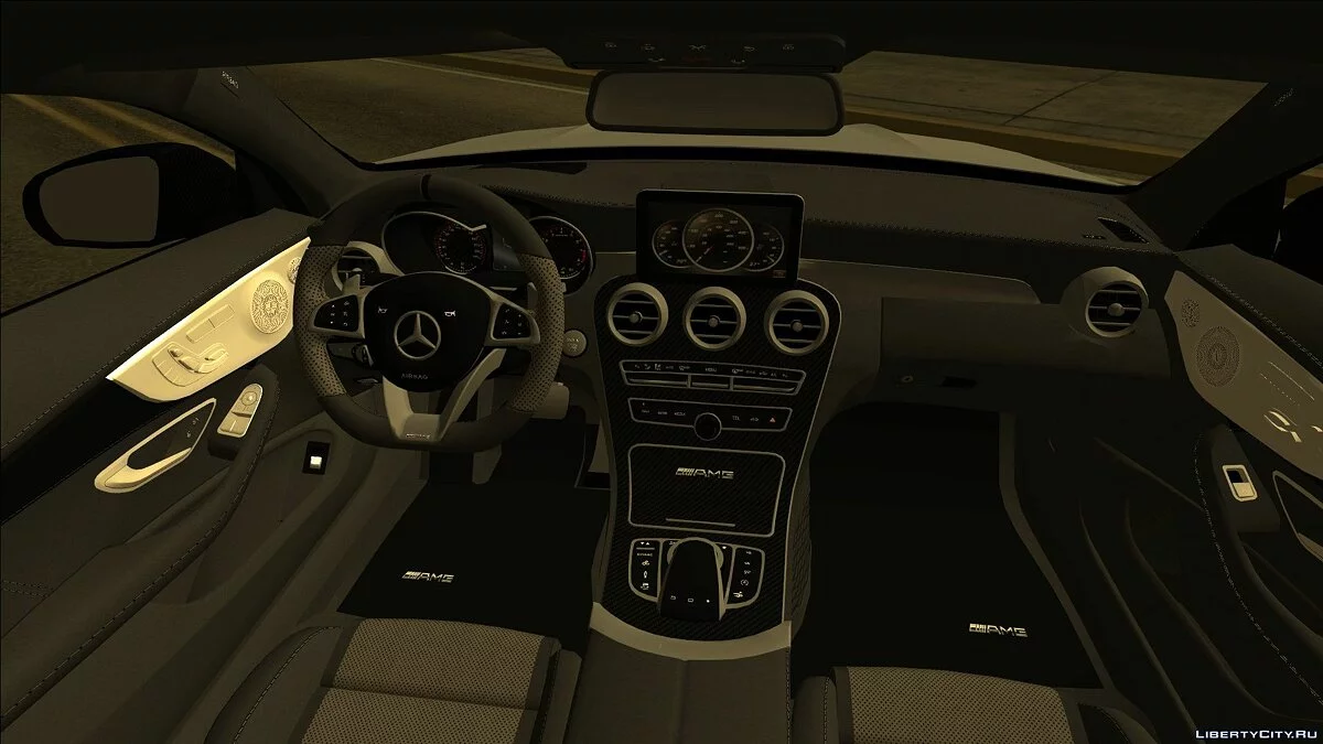Mercedes-Benz C63 W205 Coupe / GTA San Andreas