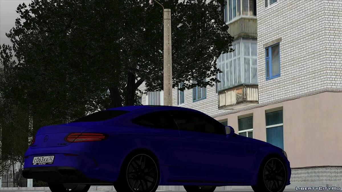 Mercedes-Benz C63s AMG / GTA San Andreas