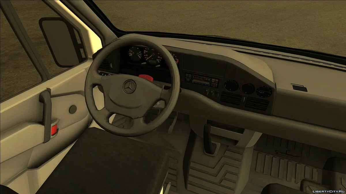 Mercedes-Benz Sprinter 312D, in "Ambulance" livery / GTA San Andreas