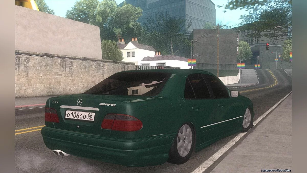 Mercedes-Benz E55 / GTA San Andreas