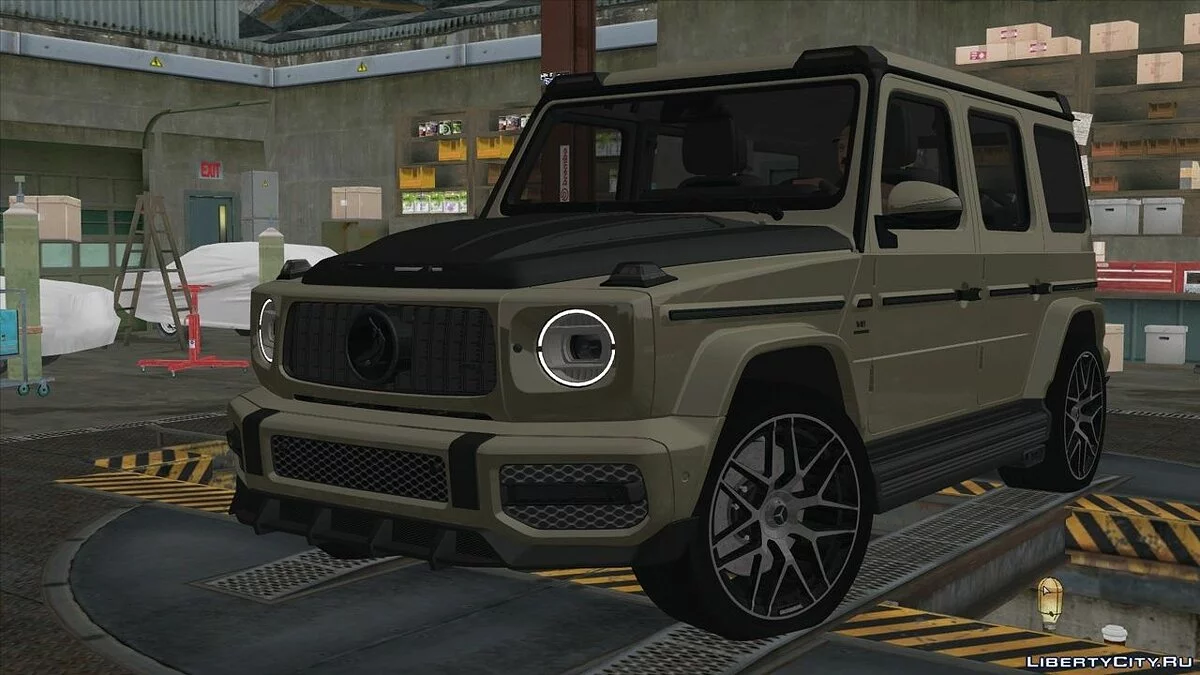 Mercedes-Benz G63 [with Lumma Design, Inferno Light] / GTA San Andreas