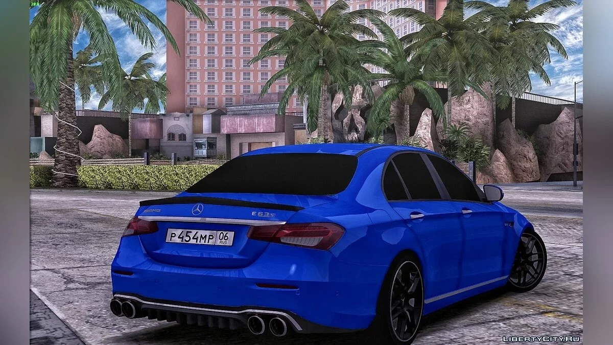 Mercedes-Benz E200 / GTA San Andreas
