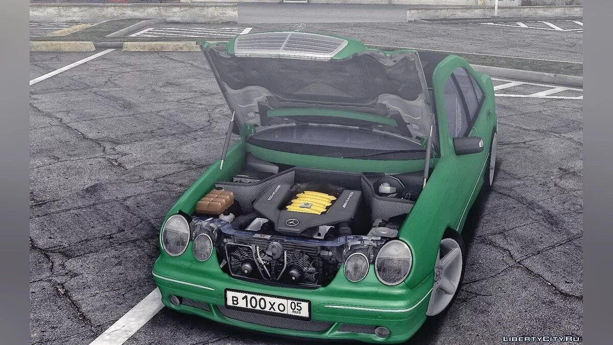 Mercedes-Benz E55 AMG Kompressor W210 / GTA San Andreas