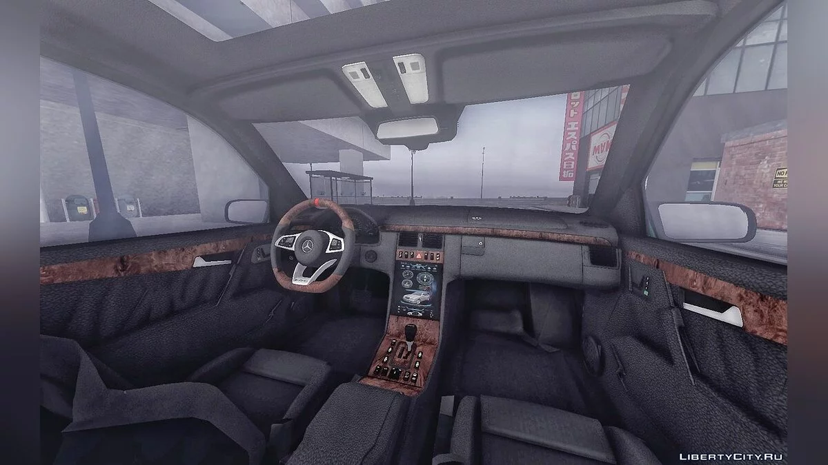Mercedes-Benz E55 AMG Kompressor W210 / GTA San Andreas