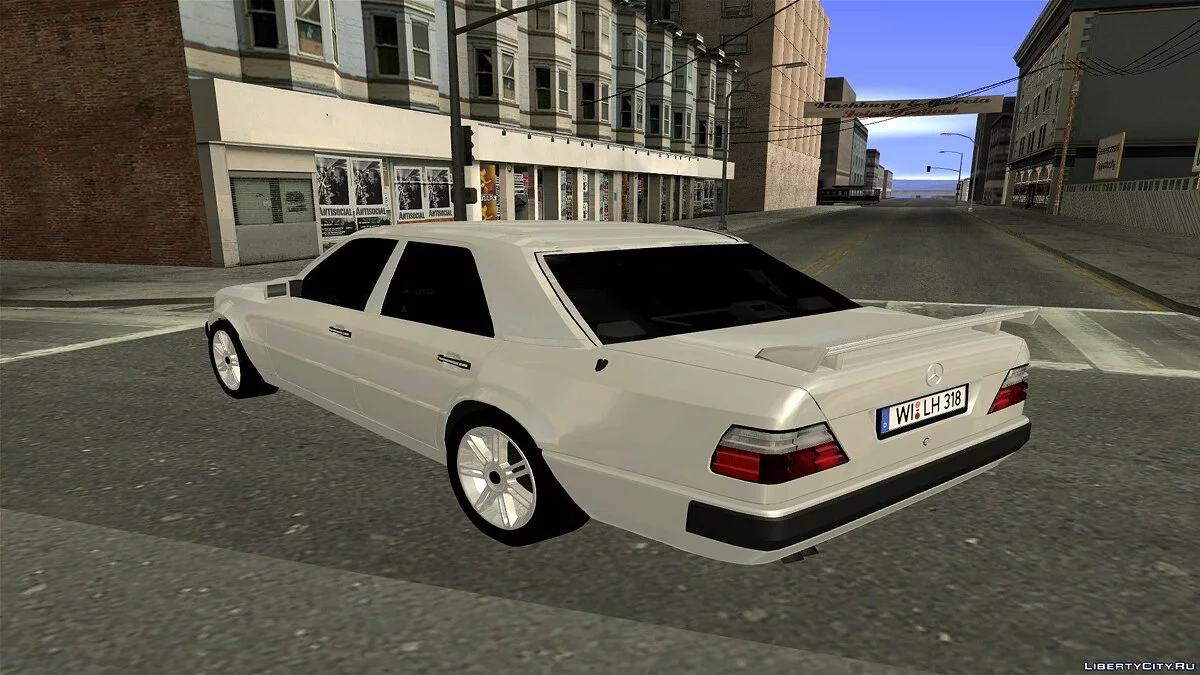 Mercedes-Benz W124 (З фільму Таксі) / GTA San Andreas