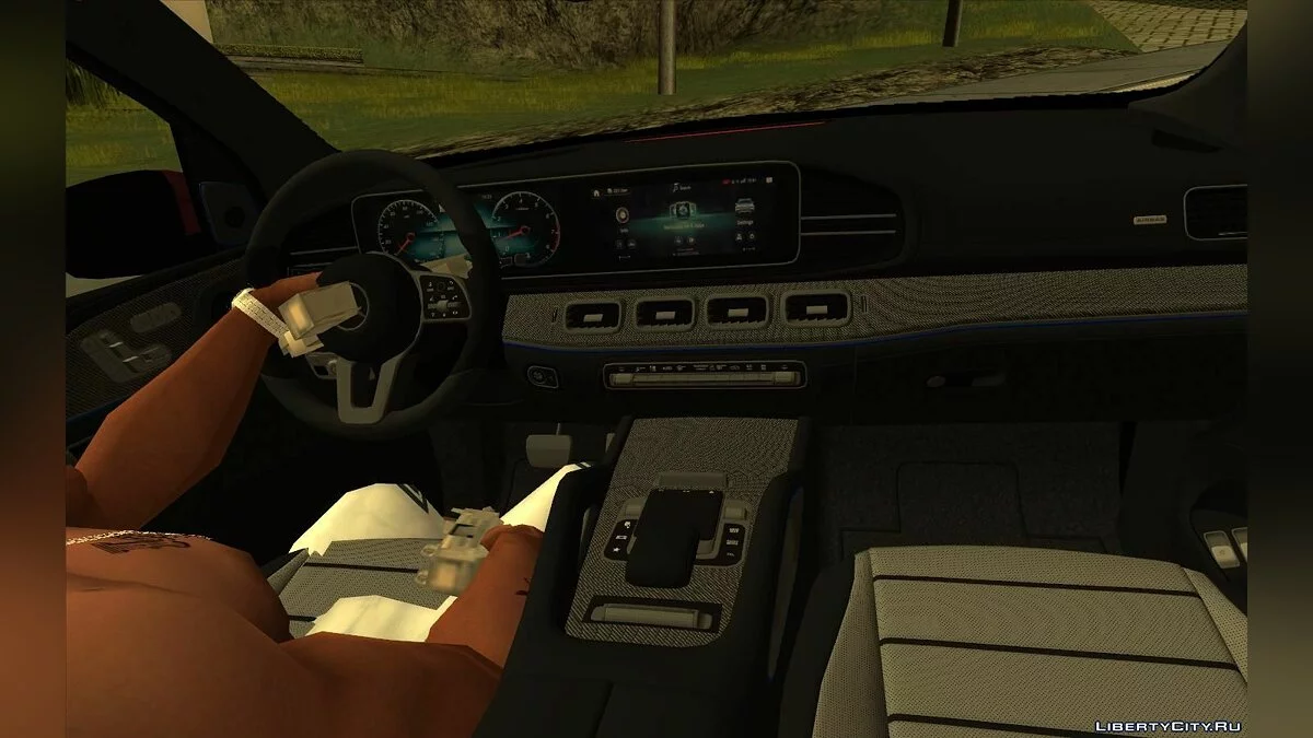 2020 Mercedes-Benz GLS Румунські номерні знаки / GTA San Andreas