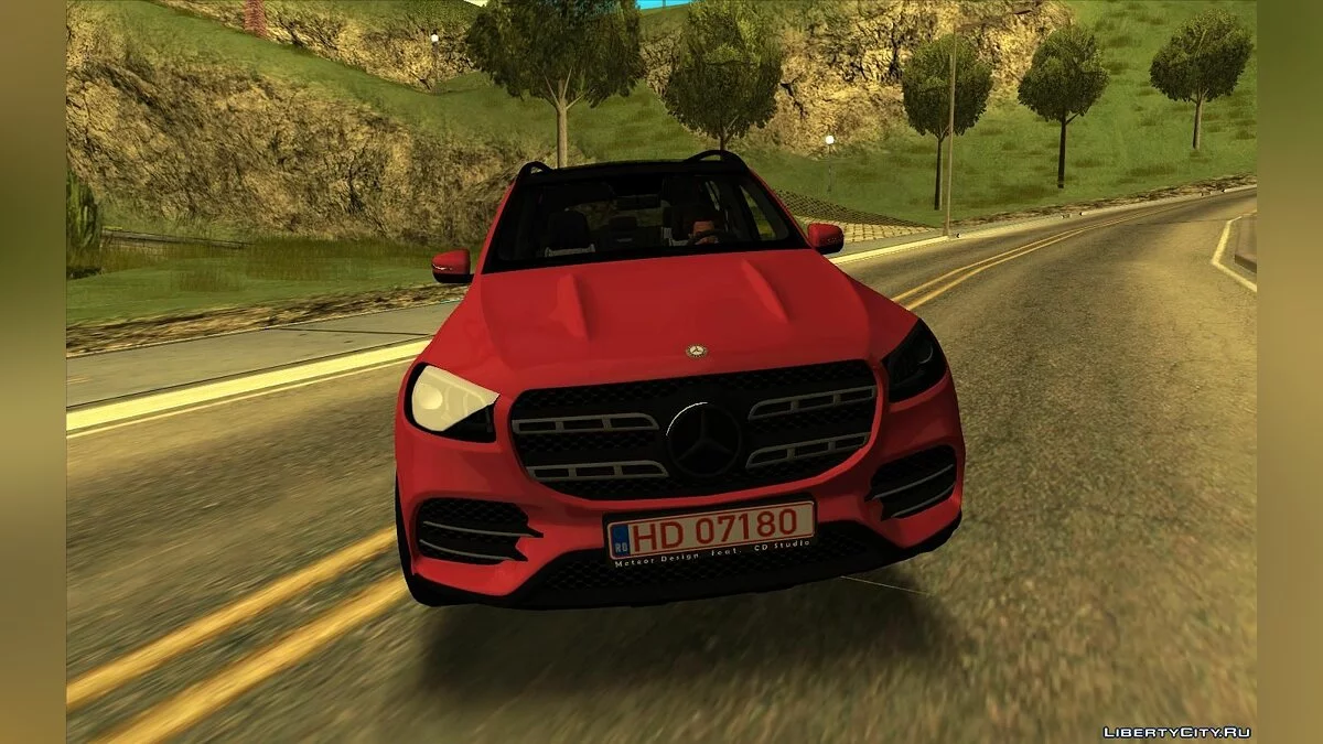 2020 Mercedes-Benz GLS Румунські номерні знаки / GTA San Andreas