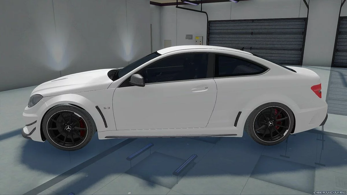 مرسيدس-بنز C63 AMG بلاك سيريز 2012 / جي تي إيه سان أندرياس