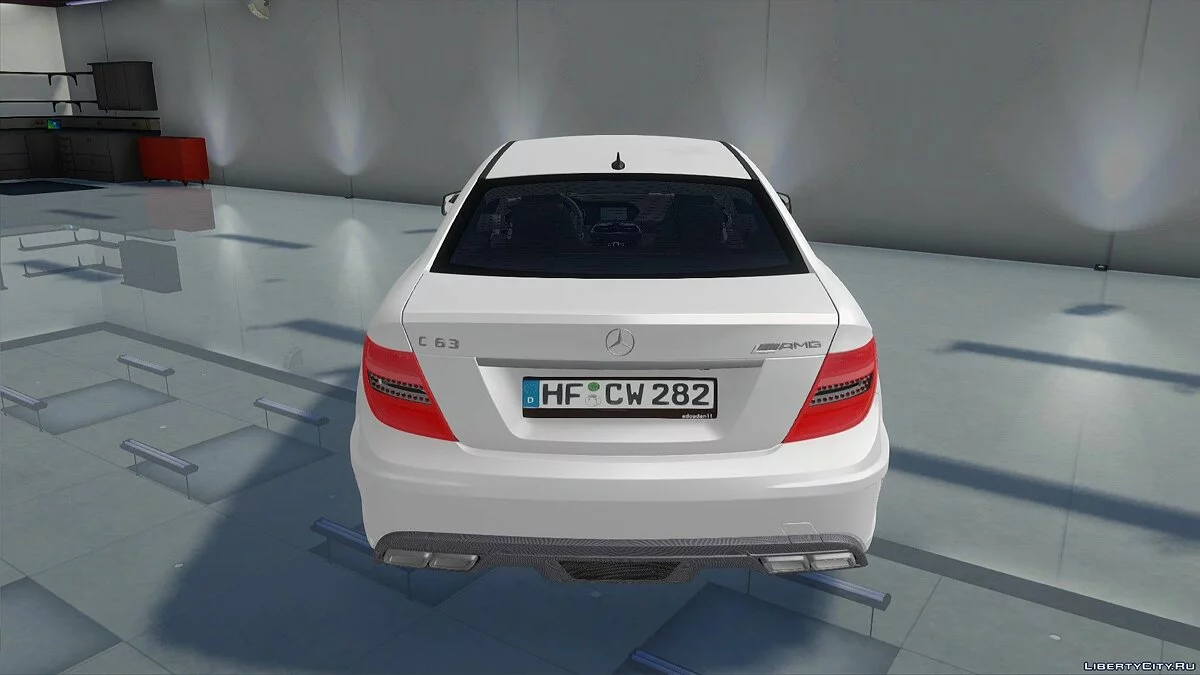 مرسيدس-بنز C63 AMG بلاك سيريز 2012 / جي تي إيه سان أندرياس