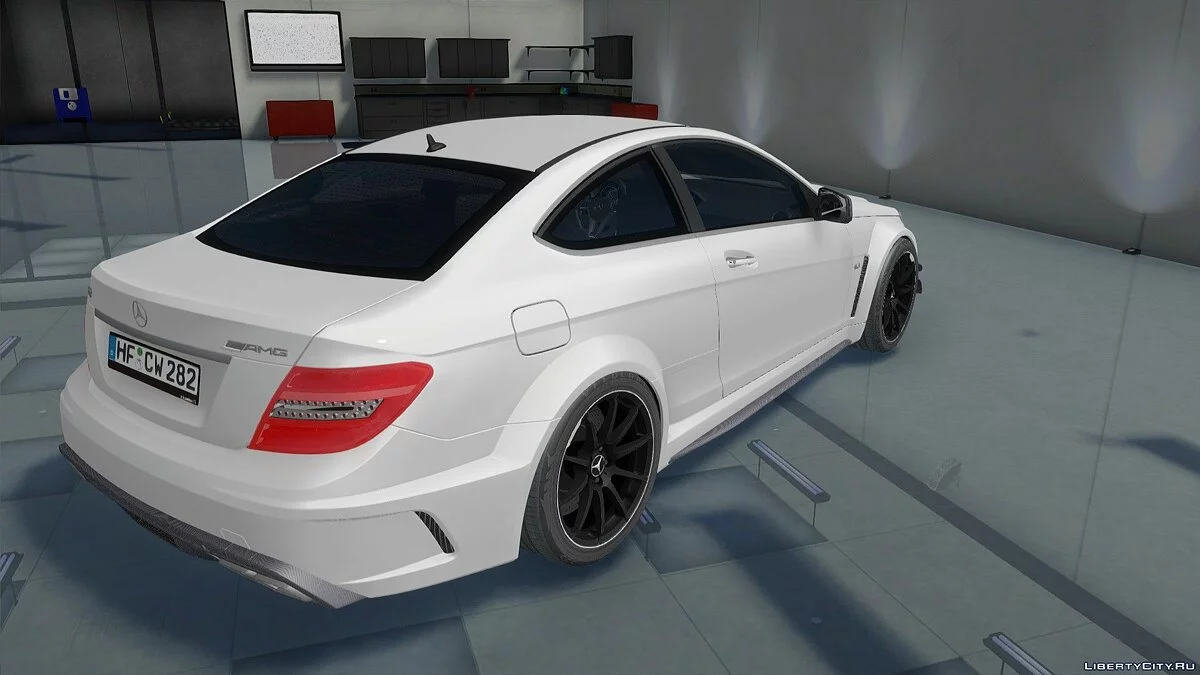 مرسيدس-بنز C63 AMG بلاك سيريز 2012 / جي تي إيه سان أندرياس