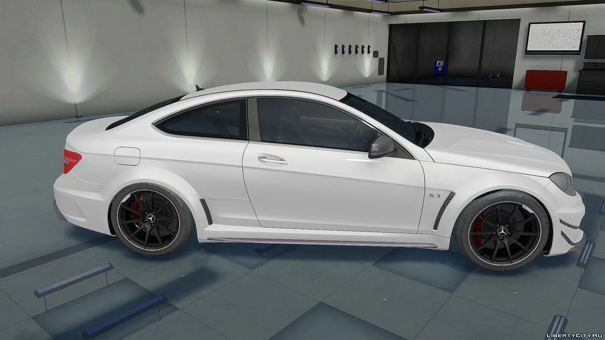 مرسيدس-بنز C63 AMG بلاك سيريز 2012 / جي تي إيه سان أندرياس