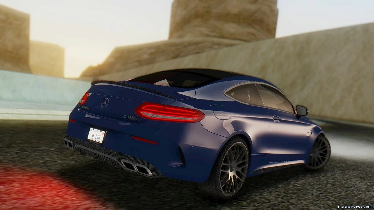 Mercedes-Benz C63 AMG Coupe / GTA San Andreas