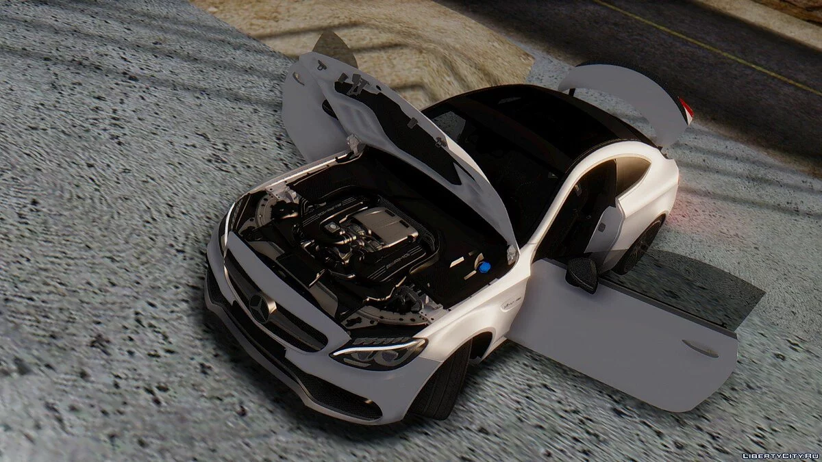 Mercedes-Benz C63 AMG Coupe / GTA San Andreas