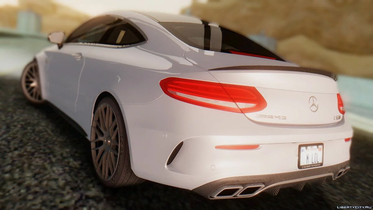 Mercedes-Benz C63 AMG Coupe / GTA San Andreas