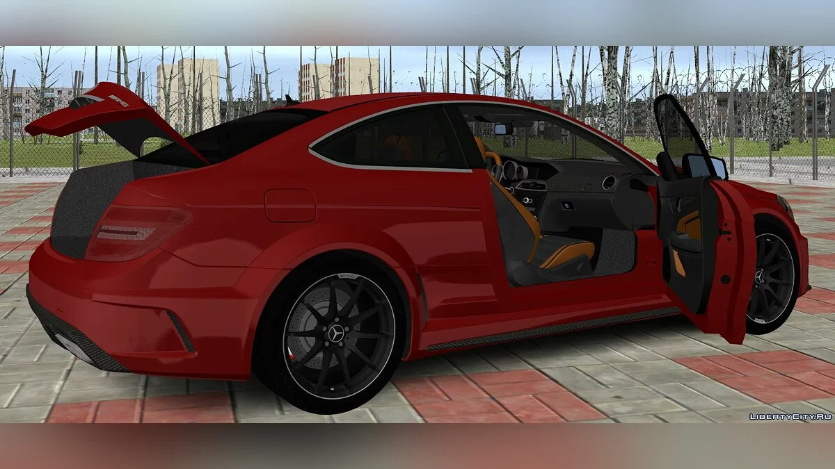 Mercedes-Benz C63 Coupe AMG / GTA San Andreas